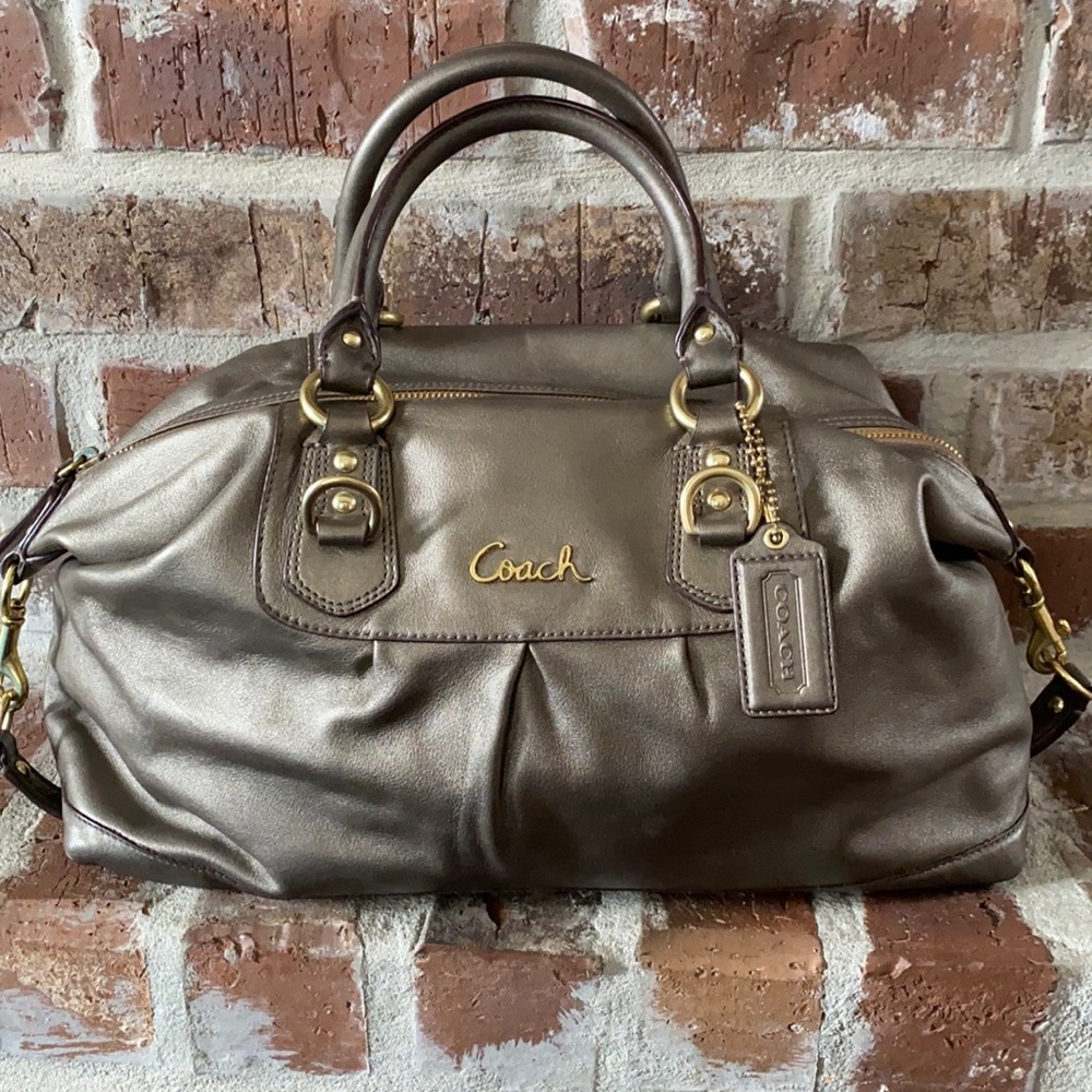 Large Leather Coach Purse